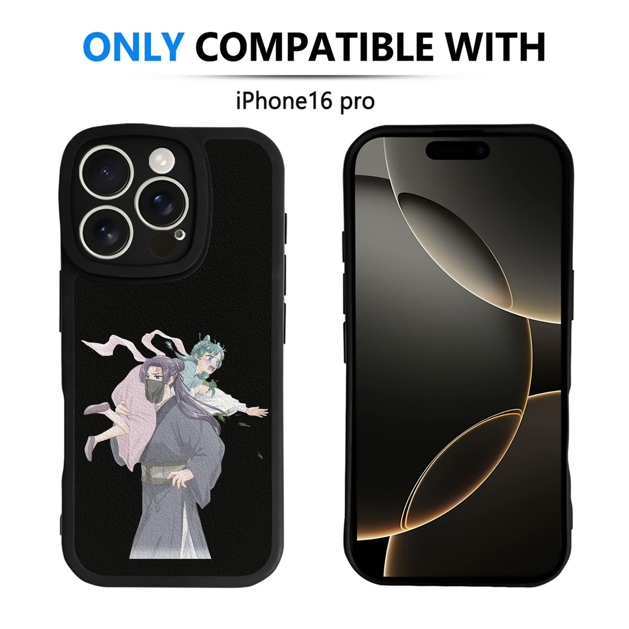 薬屋のひとりごと The Apothecary Diaries 【iPhone 16シリーズ対応】シリコンスマホケース（レザー調） 材質：シリコン